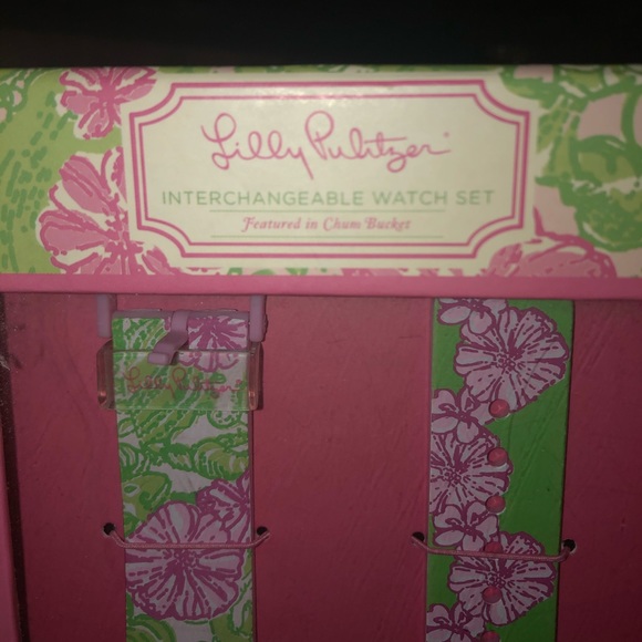 Lilly Pulitzer Interchangeable Watch Set - Picture 2 of 7